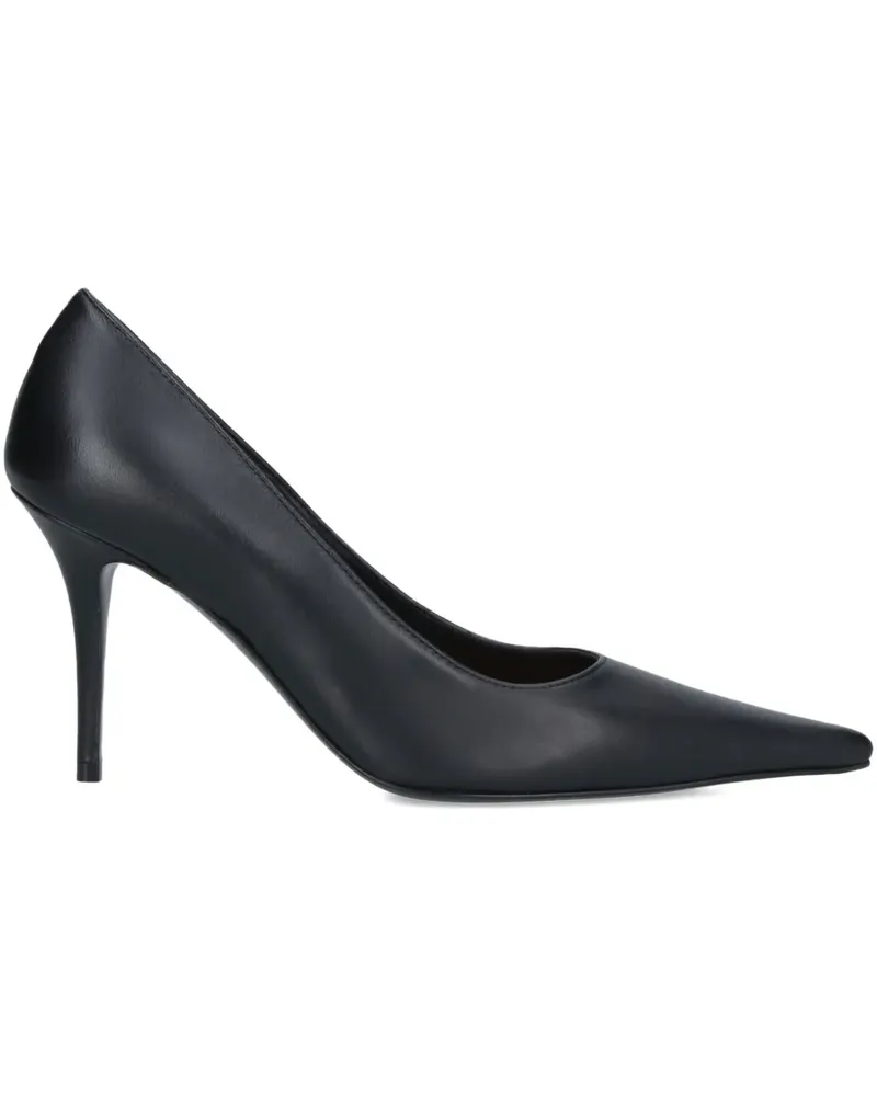 Amina Muaddi Barbara Pumps 90mm - Schwarz Schwarz