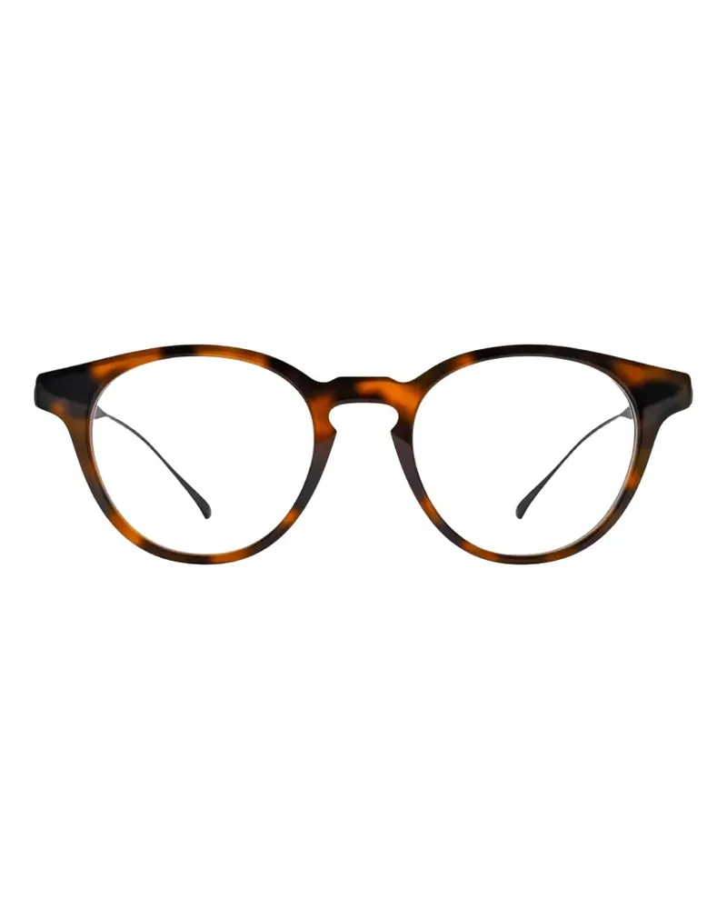 Thierry Lasry Sugary Brille mit rundem Gestell - Schwarz Schwarz