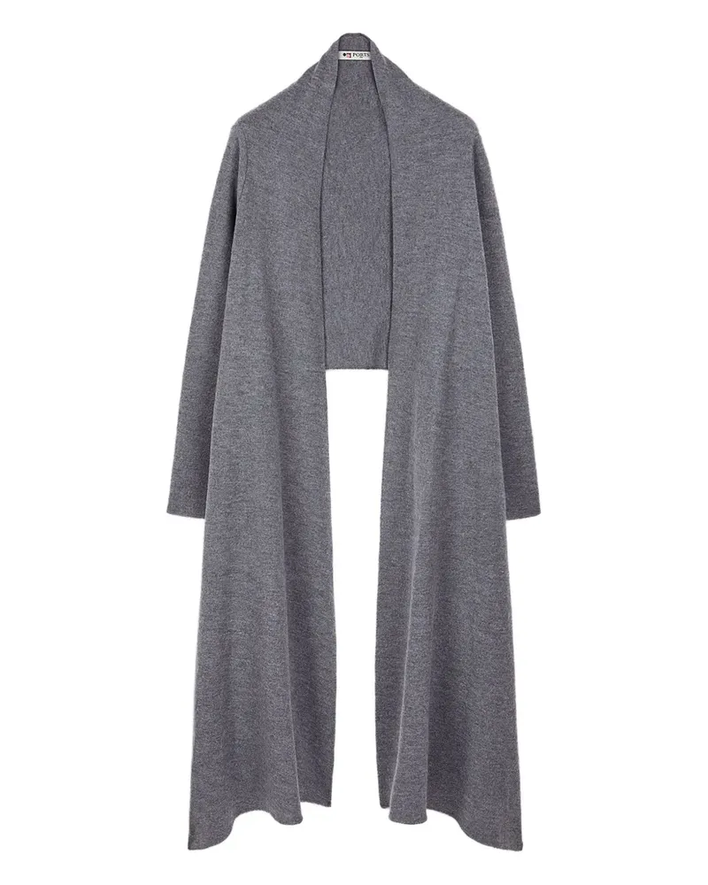 Ports 1961 Strick mit Drapierung - Grau Grau
