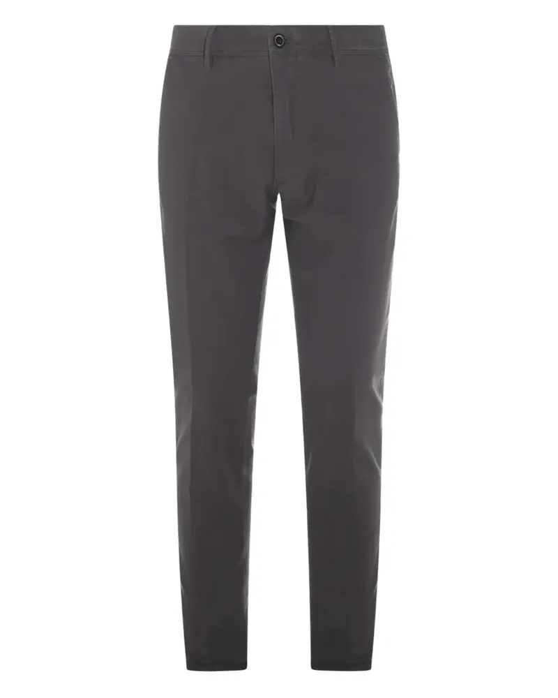 Incotex Hose mit Tapered-Bein - Grau Grau