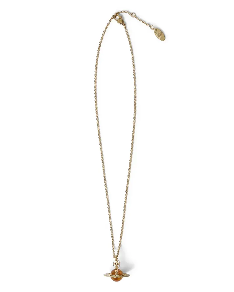 Vivienne Westwood Halskette mit Orb-Motiv - Gold Gold