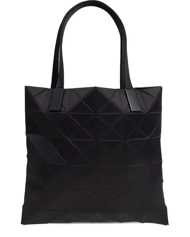 Issey Miyake Track geometric-pattern tote bag - Schwarz Schwarz