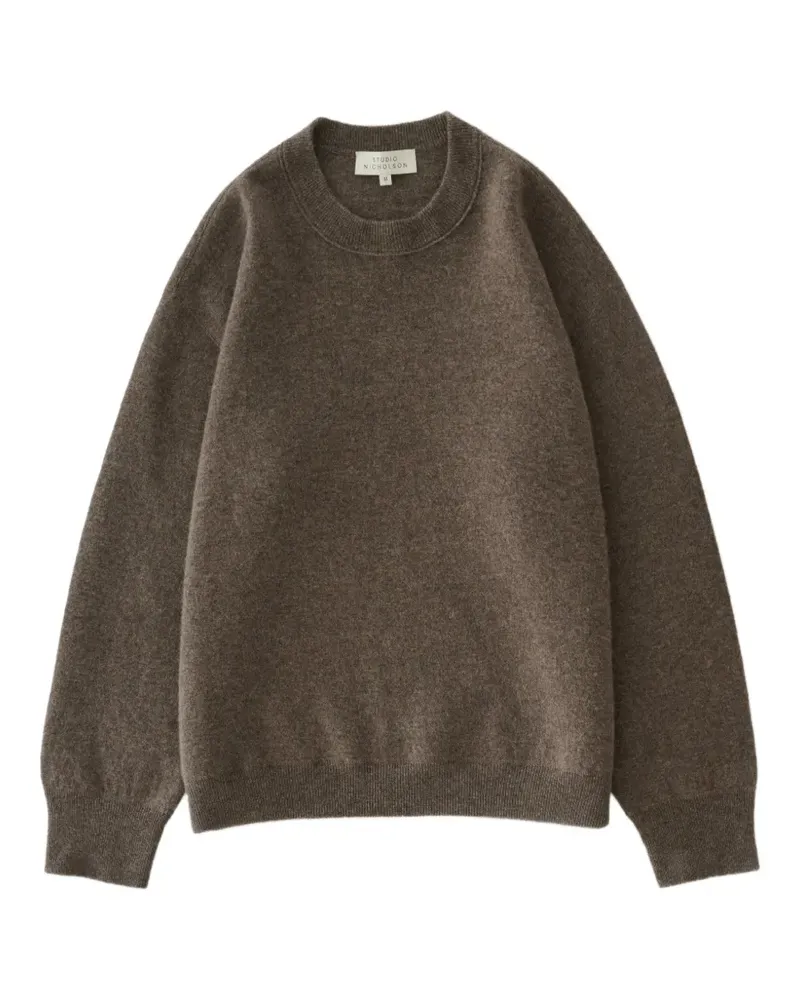 Studio Nicholson Moray Strickpullover - Braun Braun