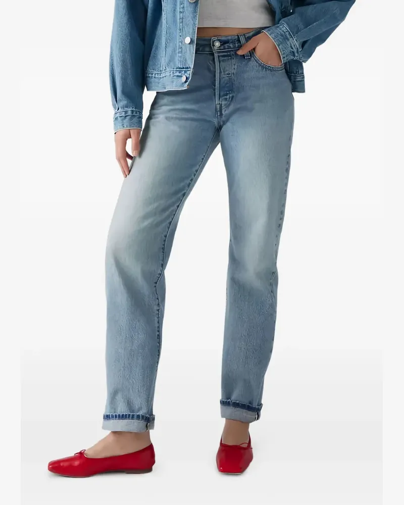 Levi's 501 90s Selvedge Jeans - Blau Blau