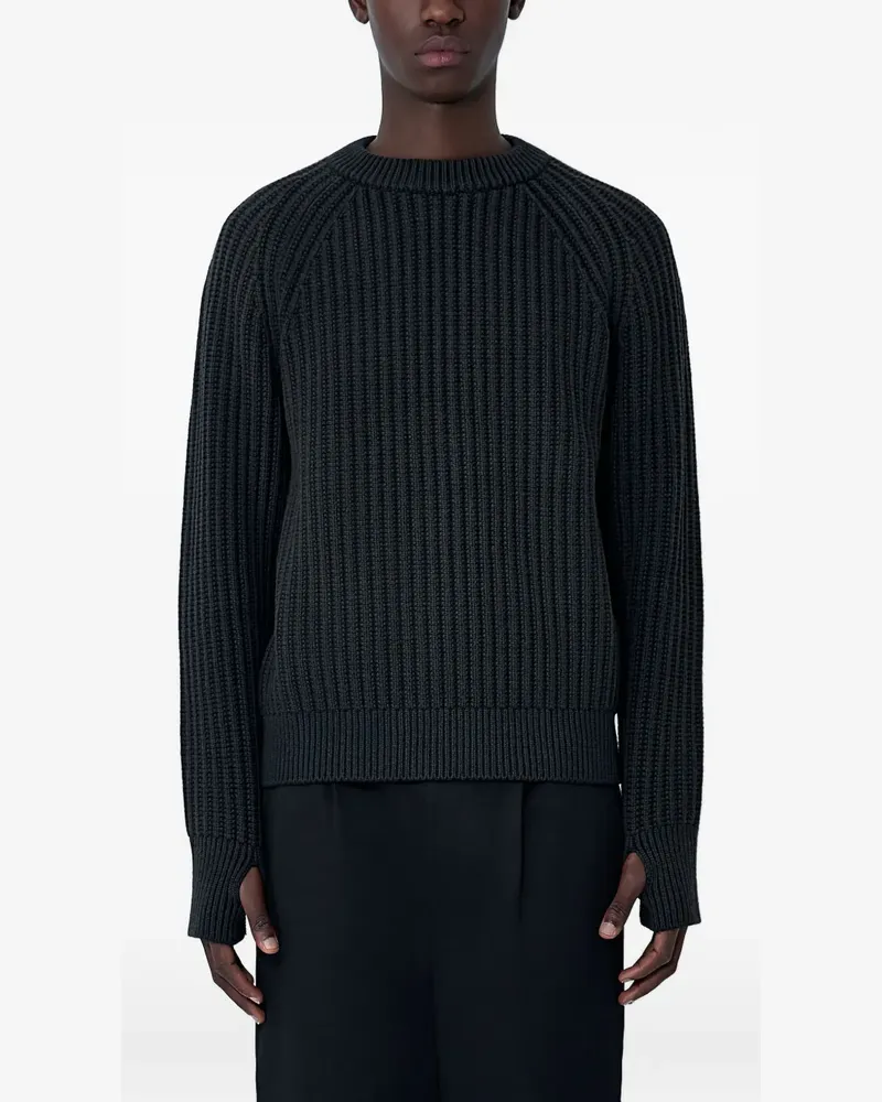 Junya Watanabe crew-neck sweater - Schwarz Schwarz