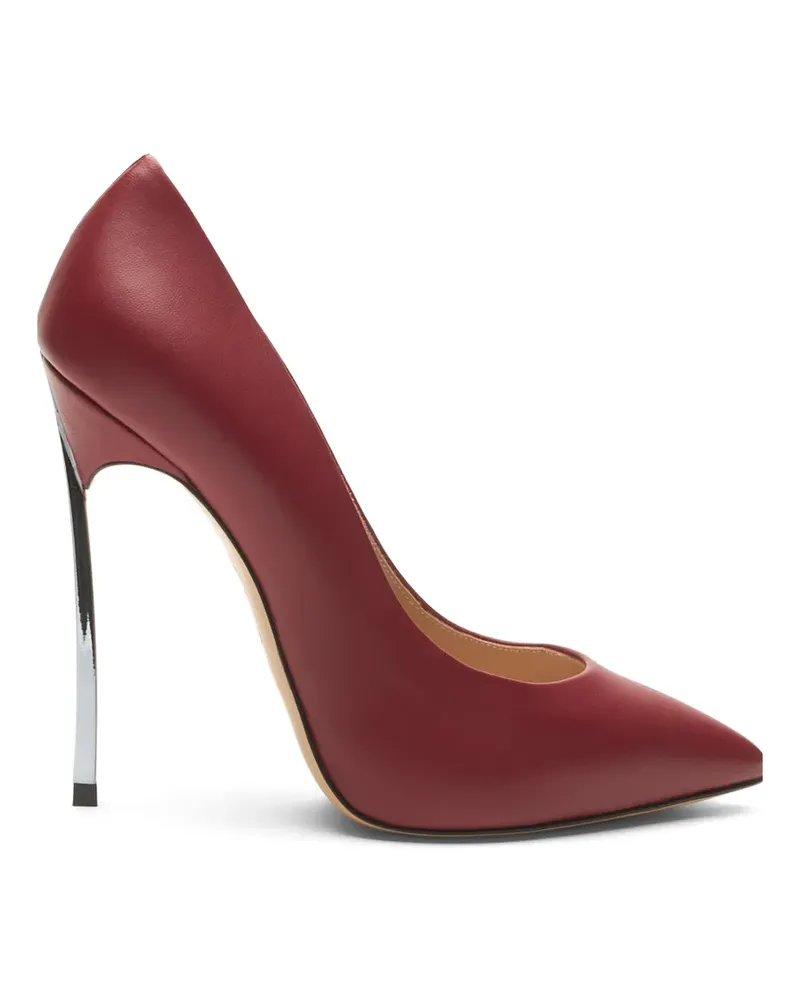 Casadei Blade Minorca leather pumps - Rot Rot