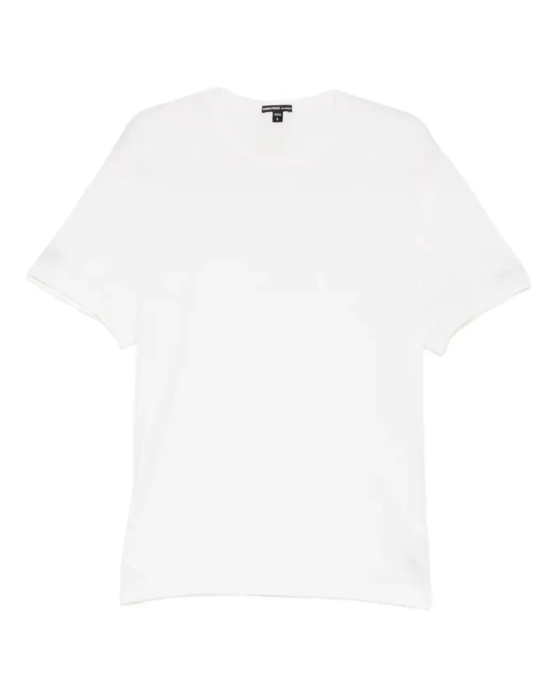 James Perse Klassisches T-Shirt - Weiß Weiß