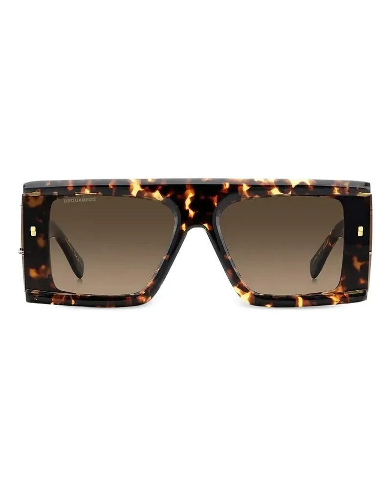 Dsquared2 Sonnenbrille mit Logo - Braun Braun