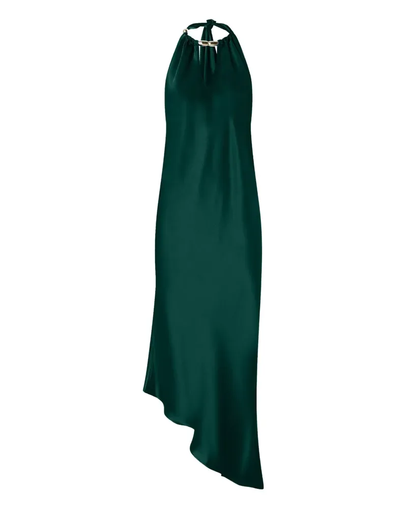 Pinko Midikleid mit Neckholder - Grün Grün