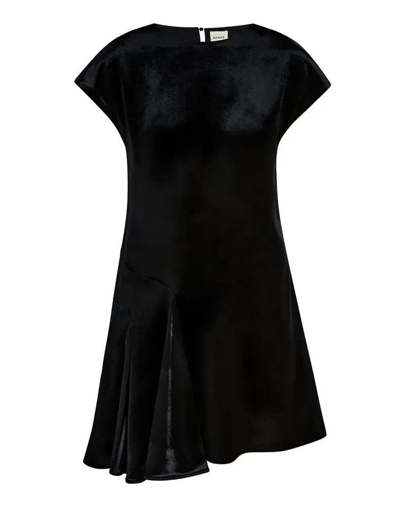 KHAITE Scarla Kleid aus Samt - Schwarz Schwarz
