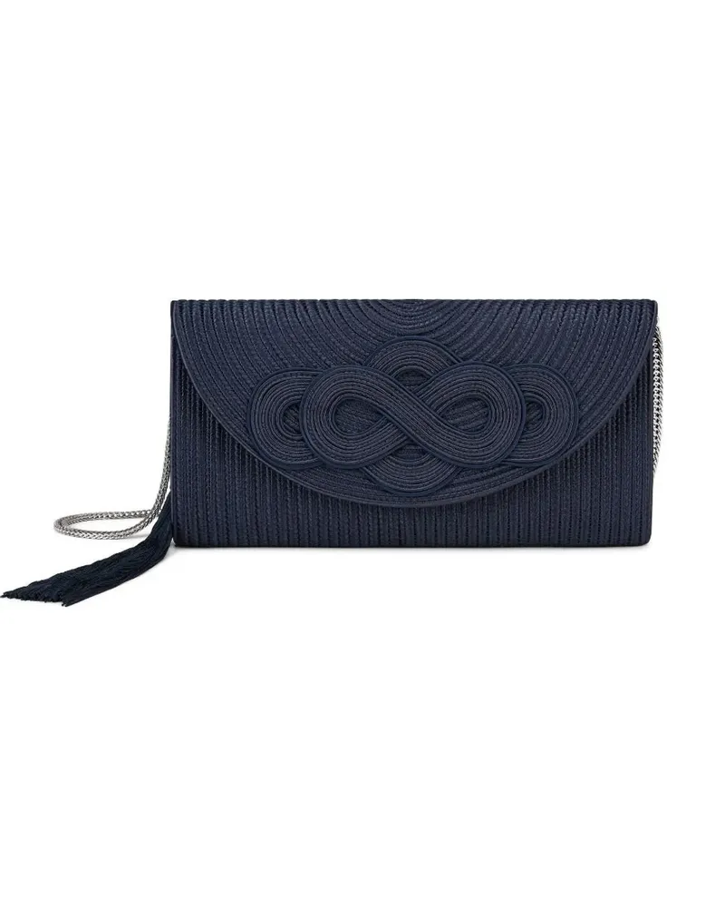 Shanghai Tang Tang Infinity Clutch - Blau Blau
