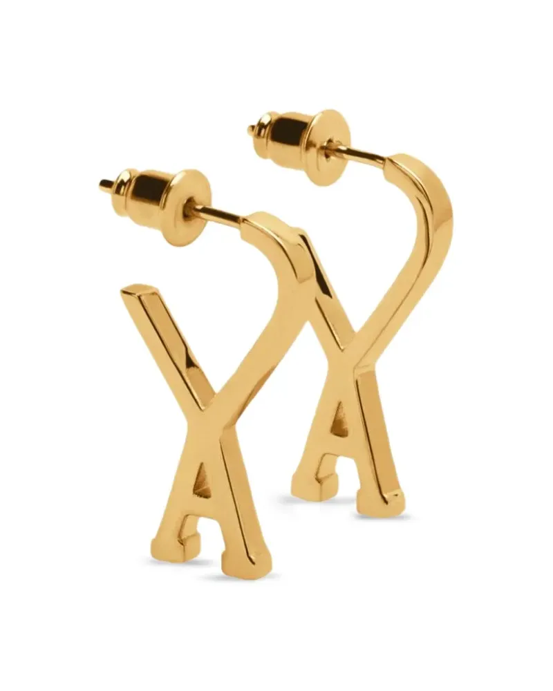 AMI Paris Kleine Ami de Coeur Creolen - Gold Gold