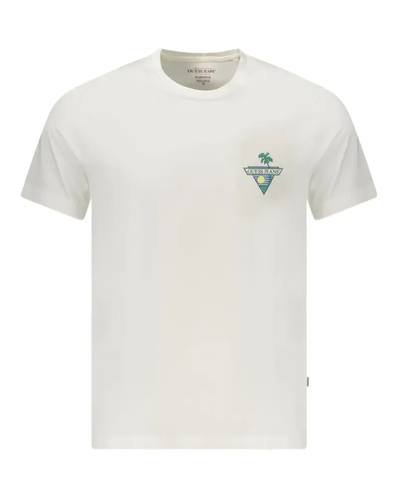 Guess graphic-print T-shirt - Nude Nude