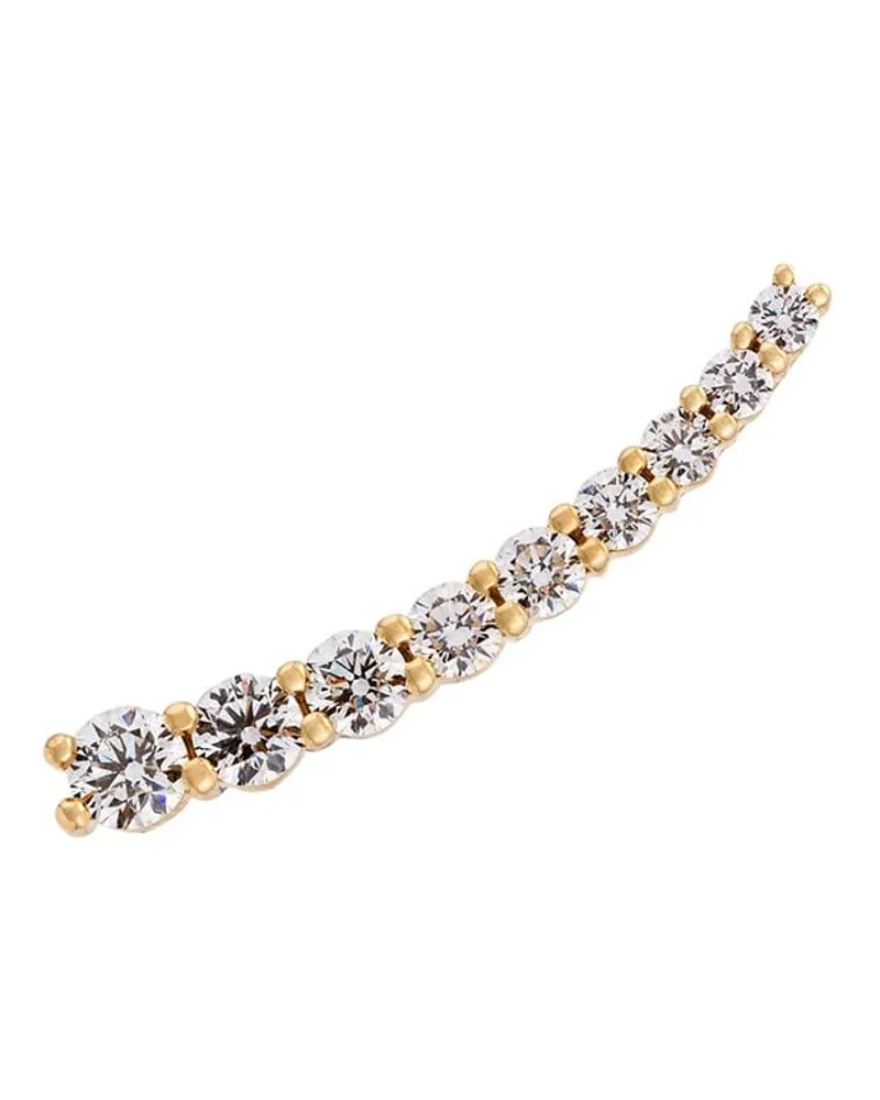 Alinka 18kt 'Dasha' Gelbgoldohrring mit Diamanten Gold