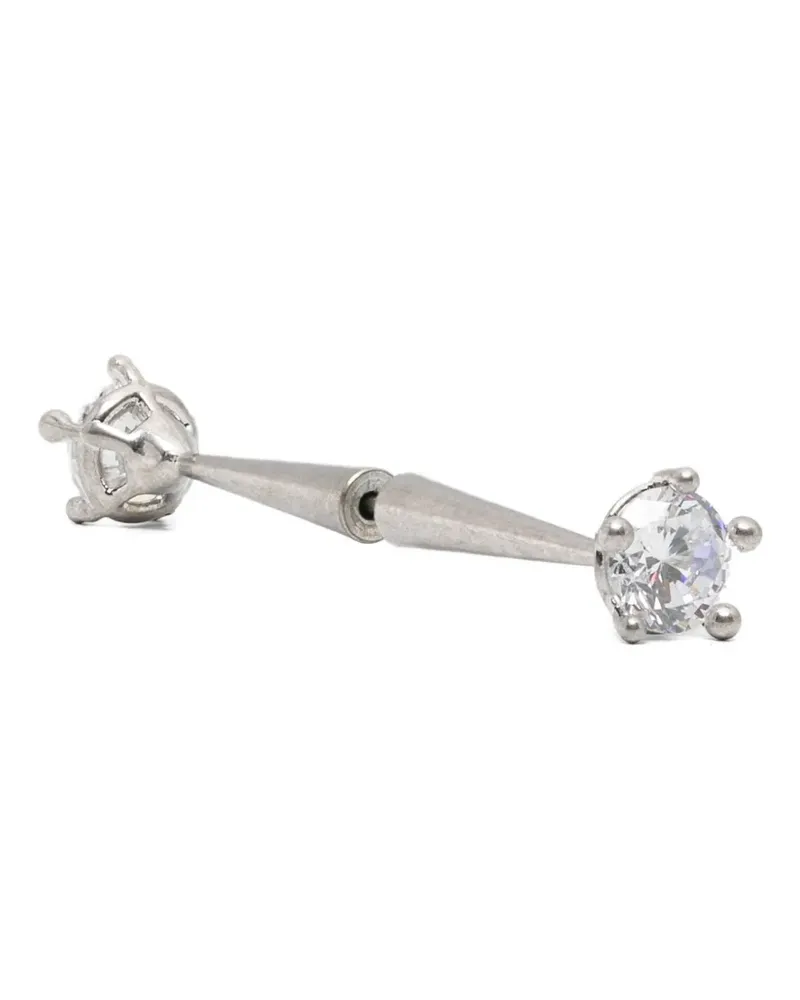 PANCONESI Diamanti Spina earring - Silber Silber