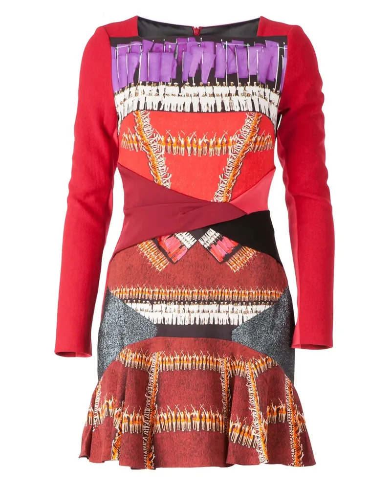 Peter Pilotto Twist' Kleid - Rot Rot