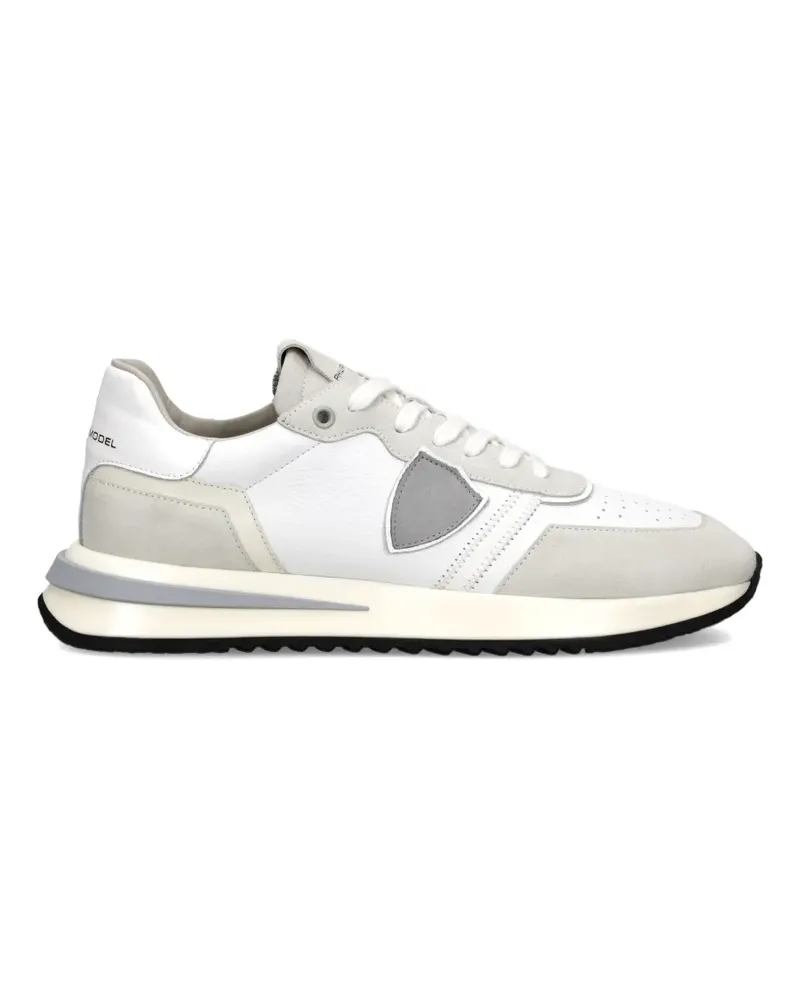 Philippe Model Tropez 2.1 Sneakers mit Triangel-Patch - Weiß Weiß