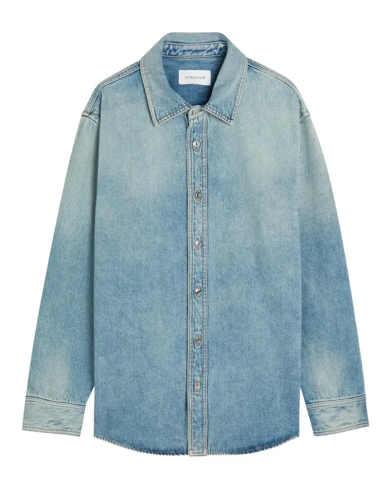 ARMARIUM washed denim jacket - Blau Blau