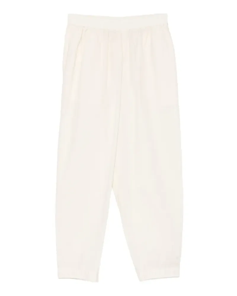 Toogood Acrobat elasticated-waist trousers - Weiß Weiß