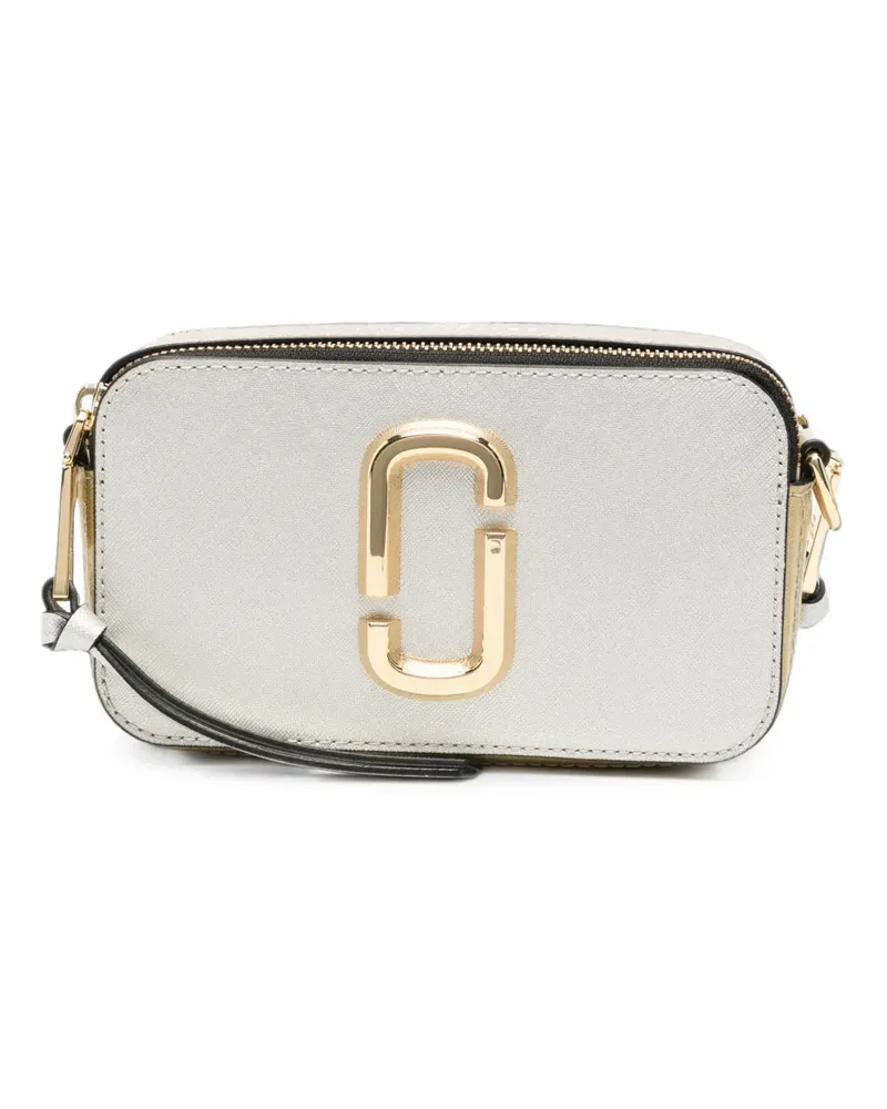 Marc Jacobs Snapshot metallic leather camera bag - Silber Silber