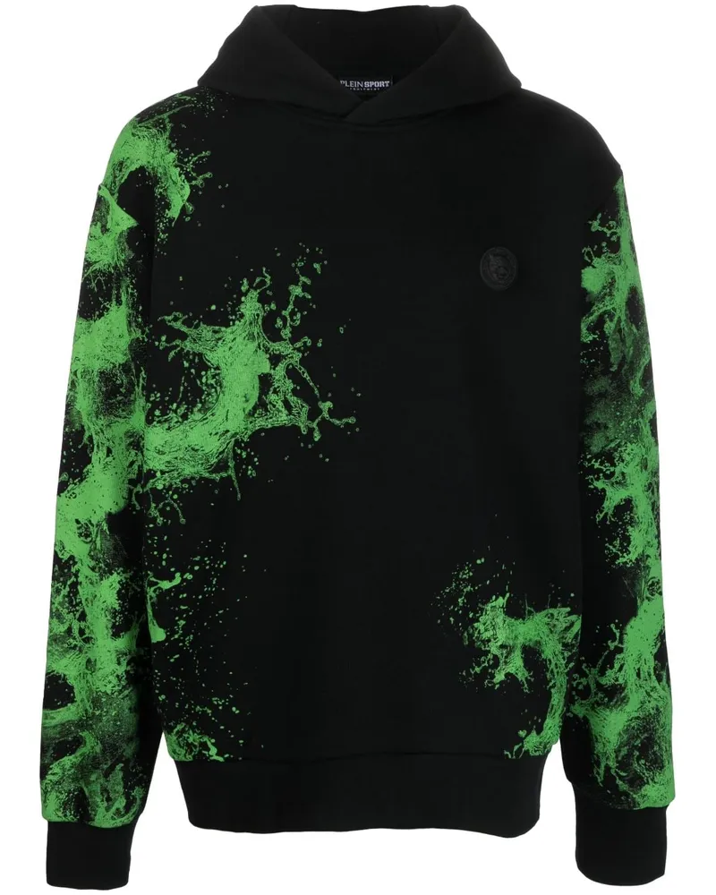 Philipp Plein Splash Extreme Hoodie - Schwarz Schwarz