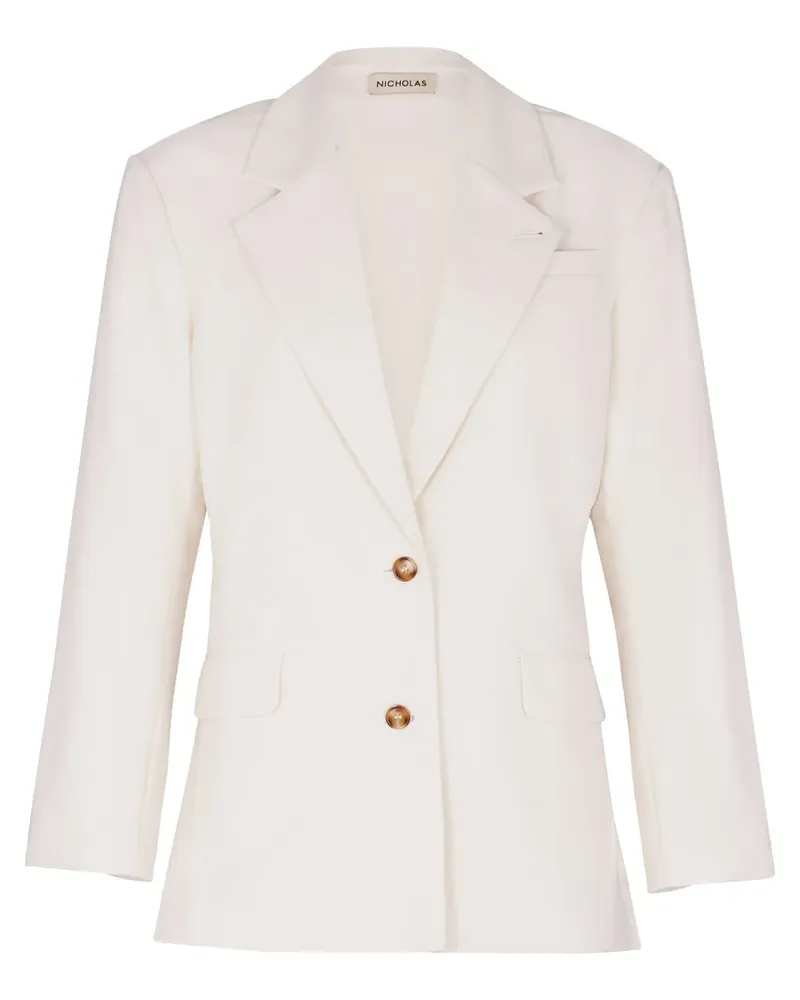 NICHOLAS Nadia Blazer - Weiß Weiß