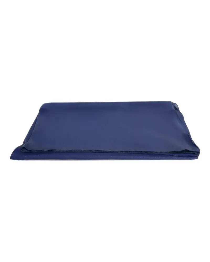 Emporio Armani lightweight sheer scarf with a subtle sheen - Blau Blau