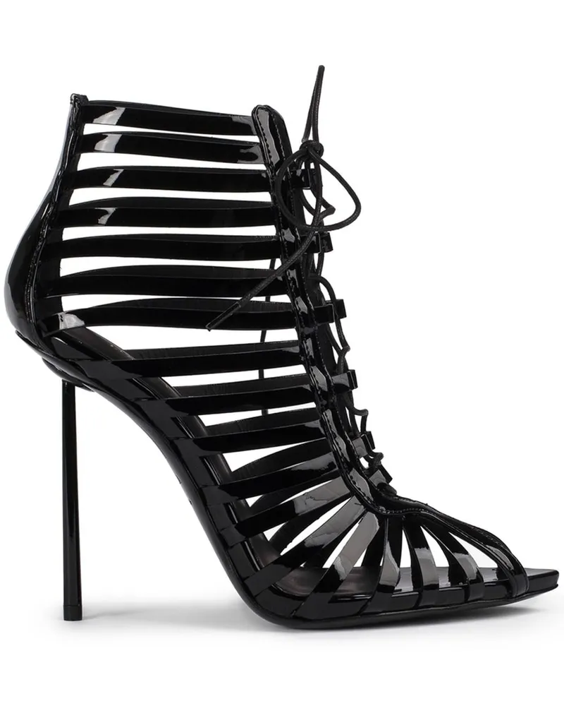 Le Silla Cage Stiefel 120mm - Schwarz Schwarz
