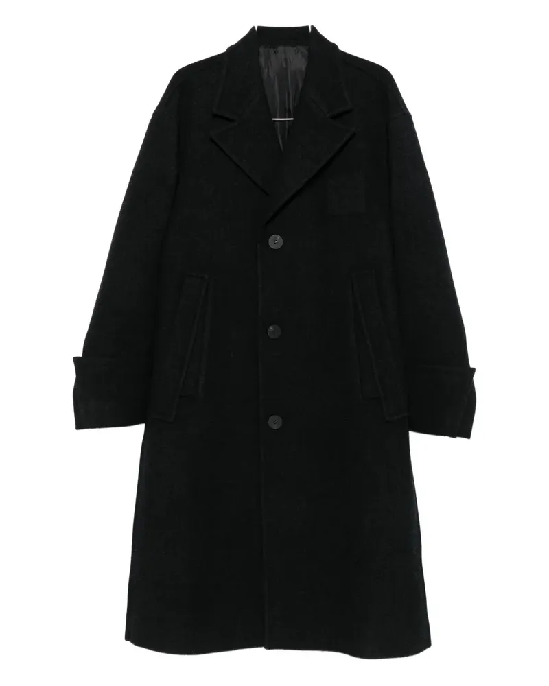 Wooyoungmi buttoned flap-pocket coat - Grau Grau