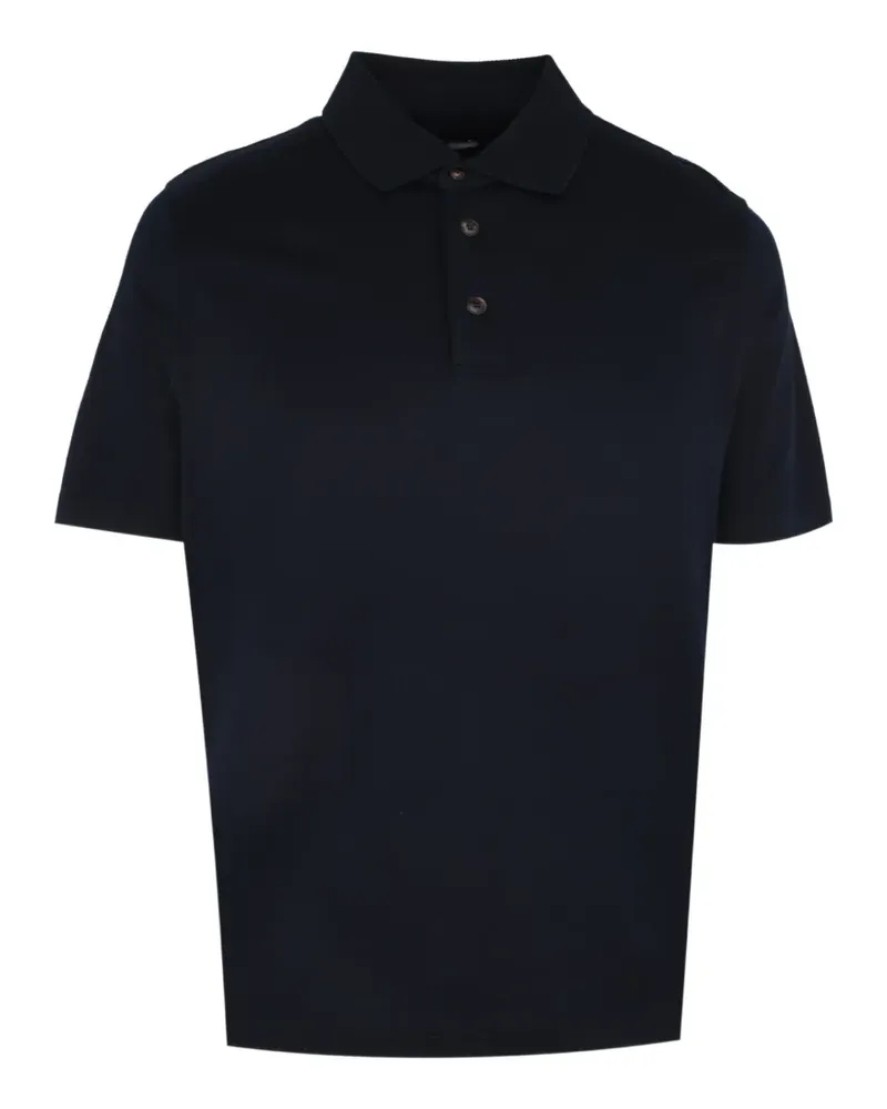 Pal Zileri button polo shirt - Blau Blau