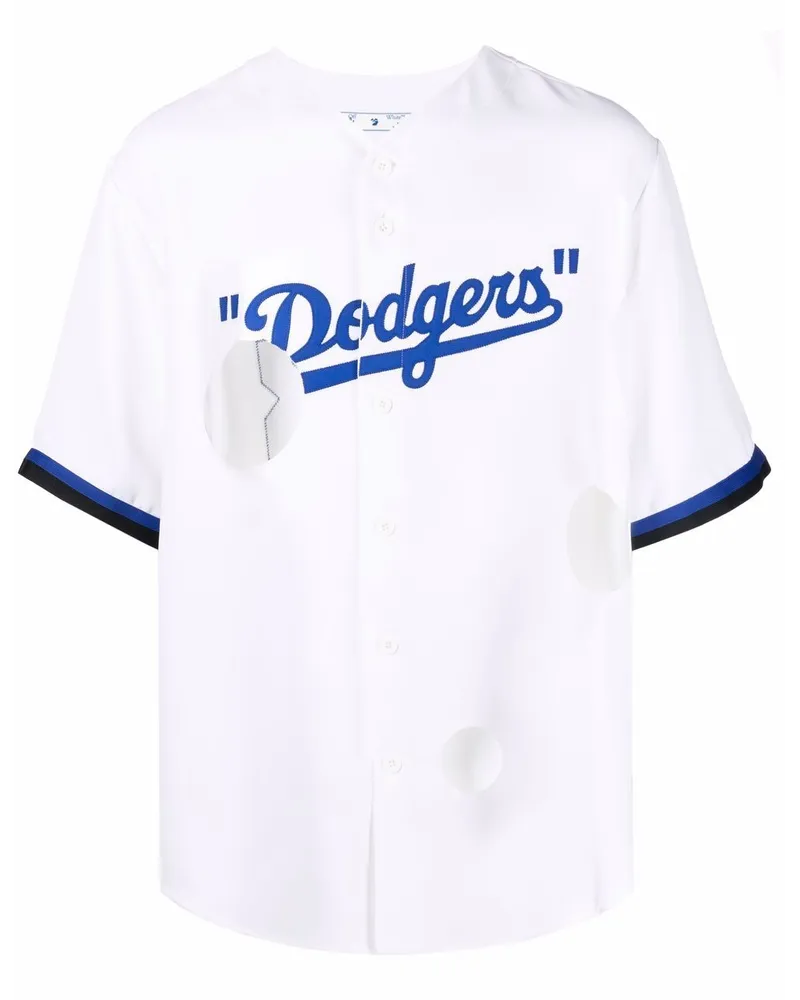 OFF-WHITE LA Dodgers Hemd Weiß