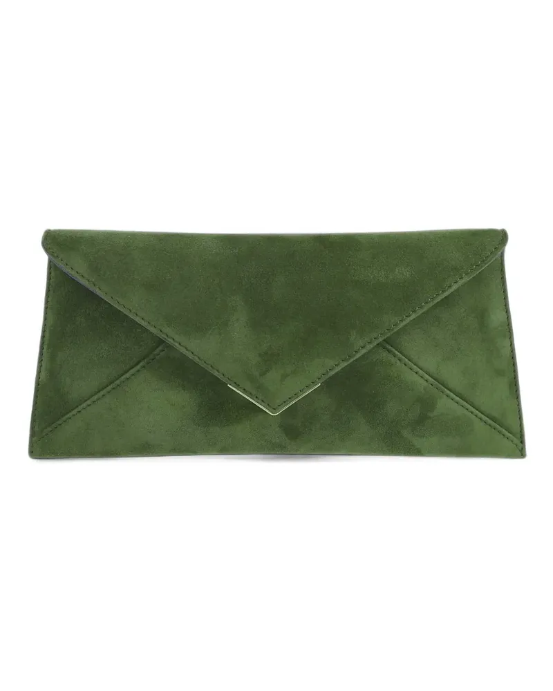 Tyler Ellis 28 Lee Lineage Clutch aus Wildleder - Grün Grün