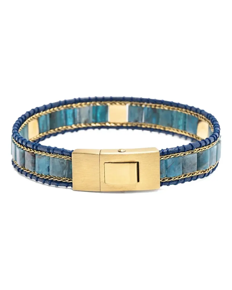 Nialaya Armband mit Nieten - Blau Blau