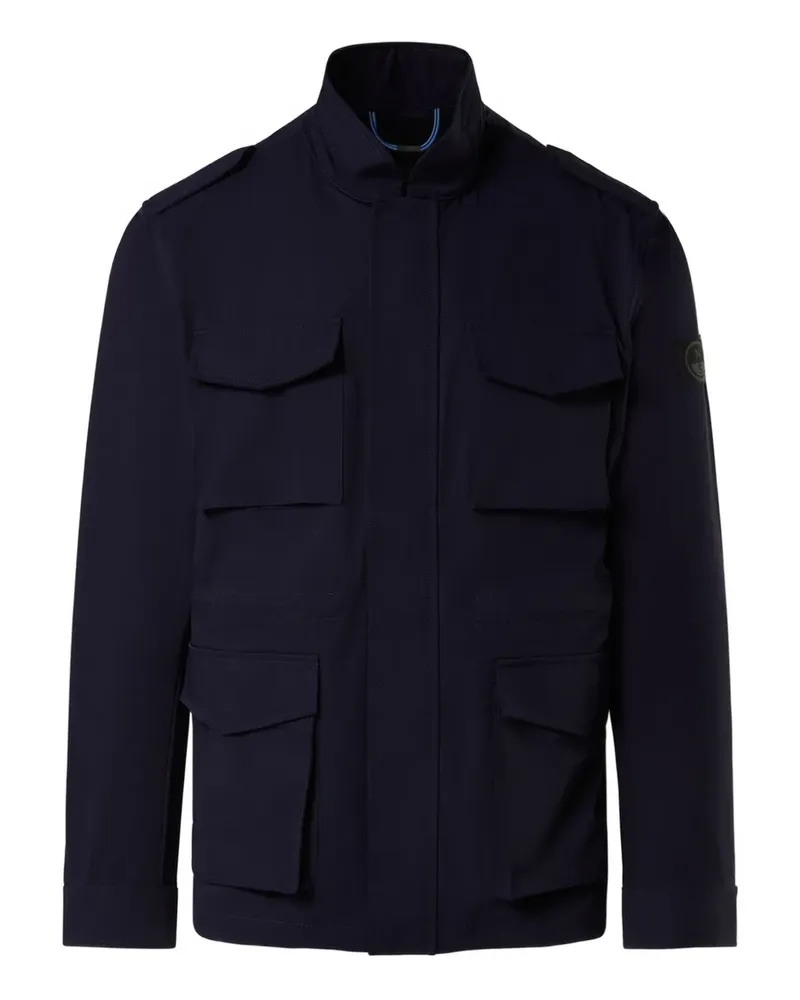 North Sails Jacke im Utility-Look - Blau Blau