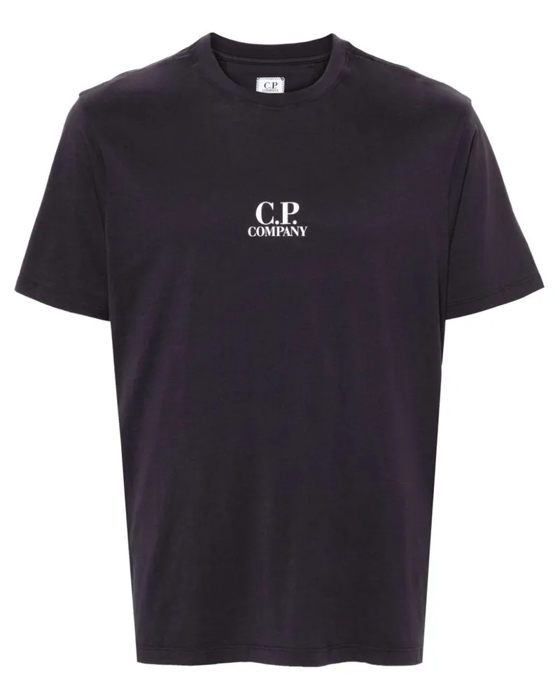 C.P. Company T-Shirt mit Logo-Print - Violett Violett