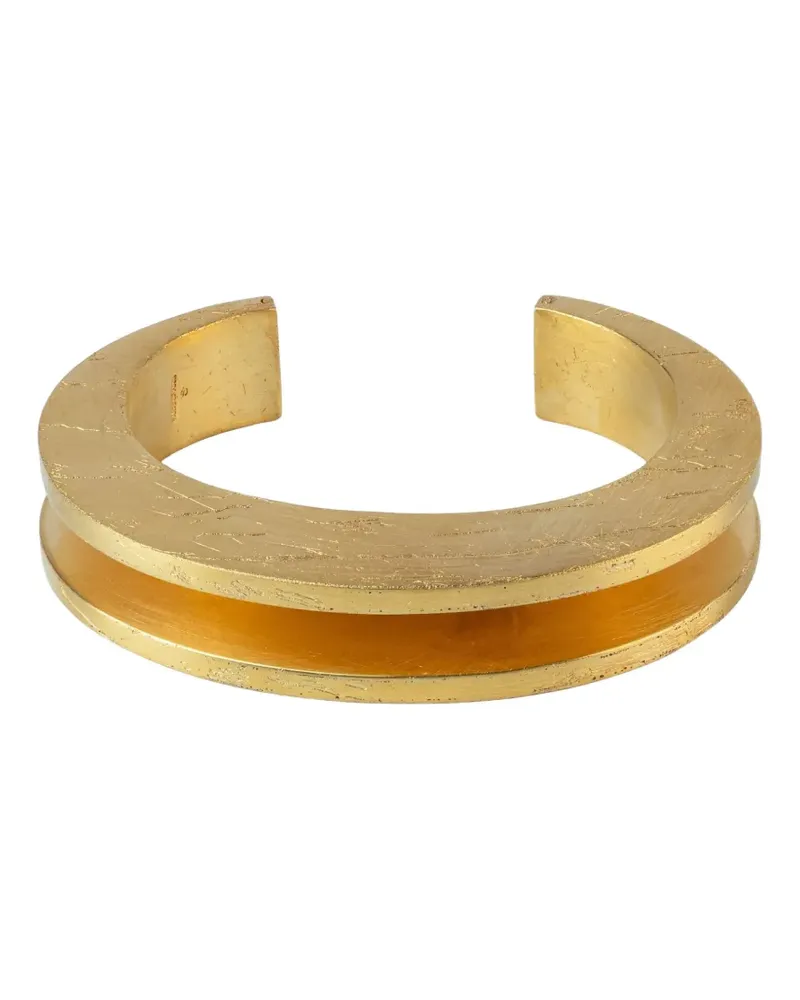 Parts Of Four Crescent Armspange - Gold Gold