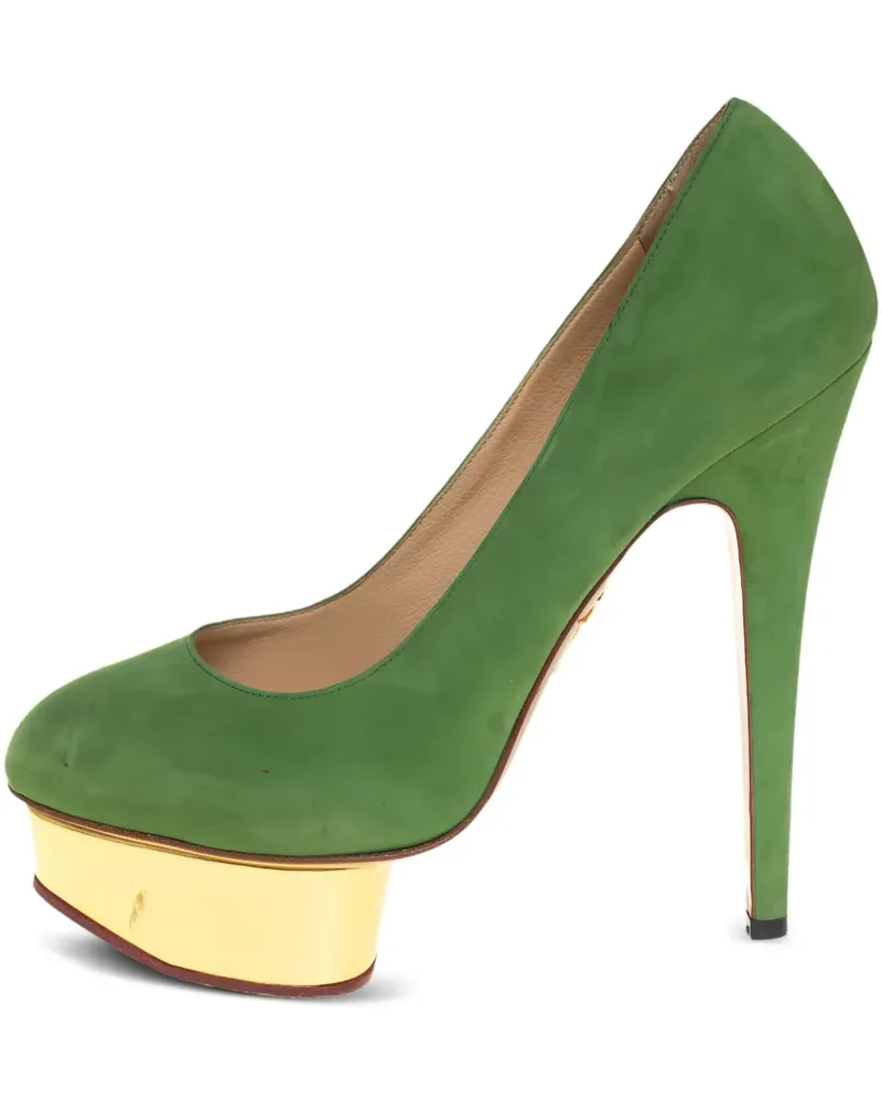 Charlotte Olympia Pre-owned Plateau-Pumps 140mm - Grün Grün