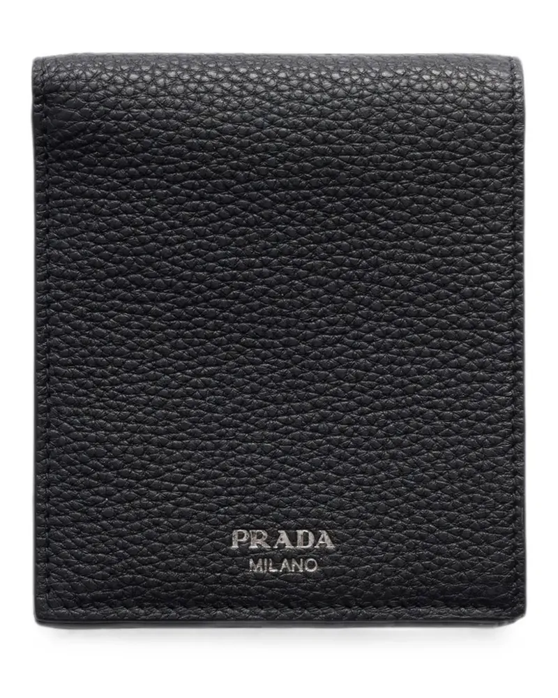 Prada Klassisches Portemonnaie - Schwarz Schwarz