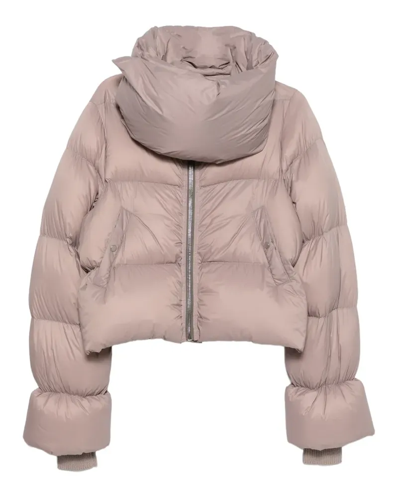Rick Owens funnel-neck puffer jacket - Rosa Rosa