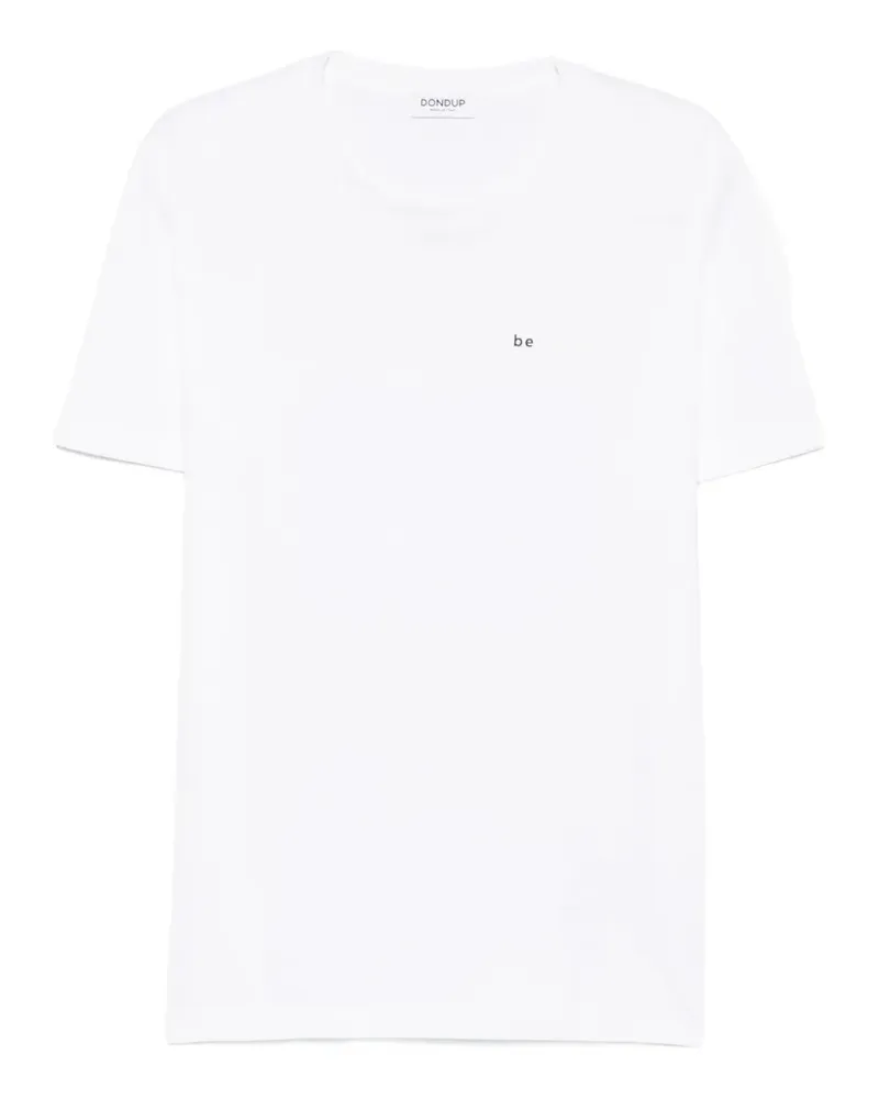 Dondup T-Shirt mit rundem Ausschnitt - Weiß Weiß