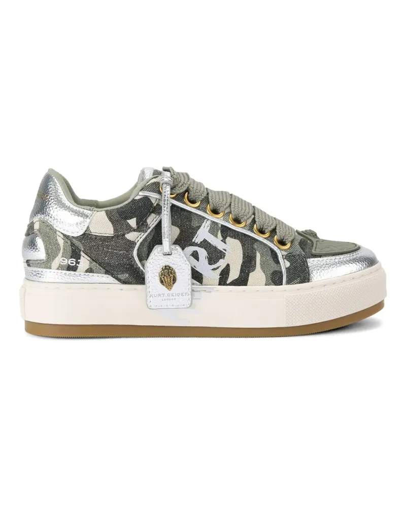 Kurt Geiger Sneakers im Camouflage-Look - Grün Grün
