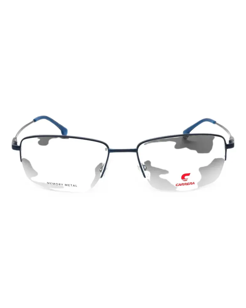 Carrera Brille mit eckigem Gestell - Blau Blau
