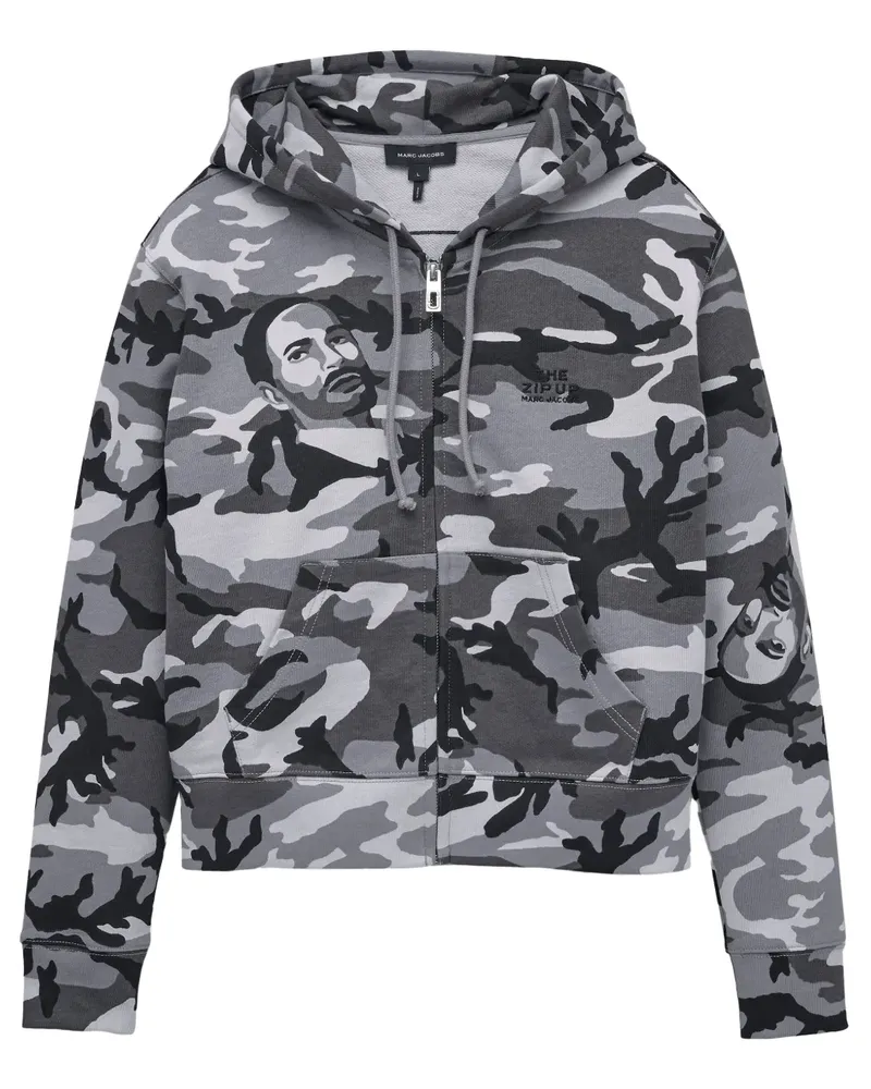 Marc Jacobs Hoodie mit Logo-Stickerei - Grau Grau