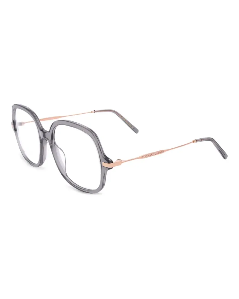 Marc Jacobs Brille mit geometrischem Gestell - Grau Grau