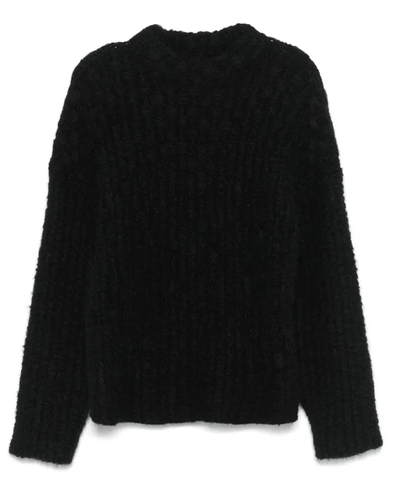 Jil Sander Pullover mit Rundhalsausschnitt - Schwarz Schwarz