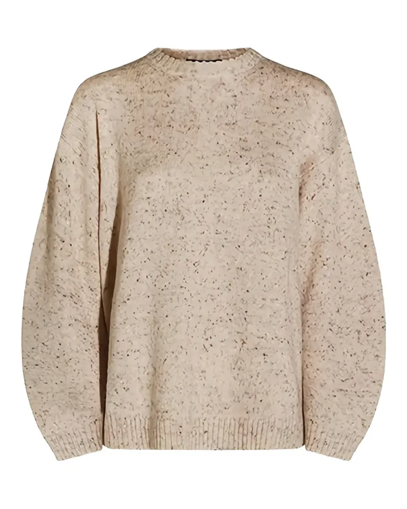 Fabiana Filippi Pullover mit meliertem Muster - Nude Nude