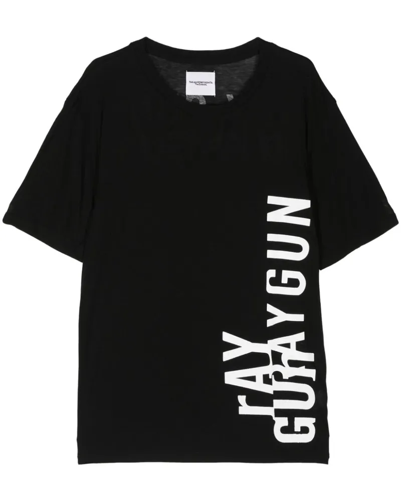 TheSoloIst T-Shirt mit grafischem Print - Schwarz Schwarz