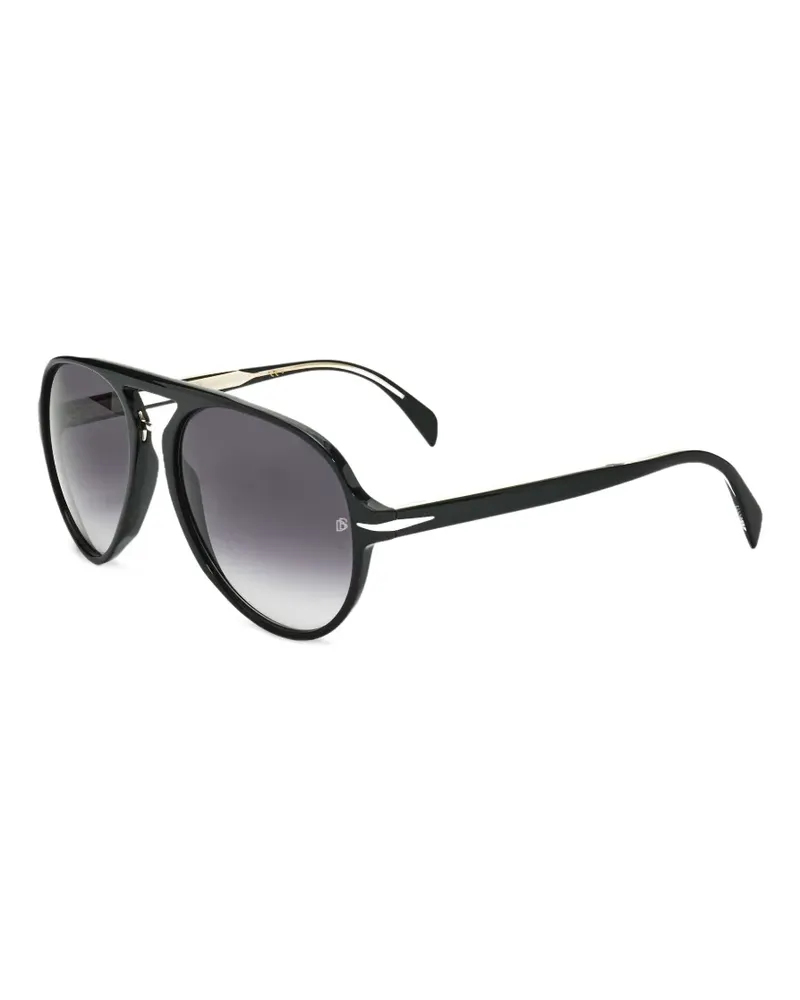 EYEWEAR by DAVID BECKHAM Getönte Pilotenbrille - Schwarz Schwarz