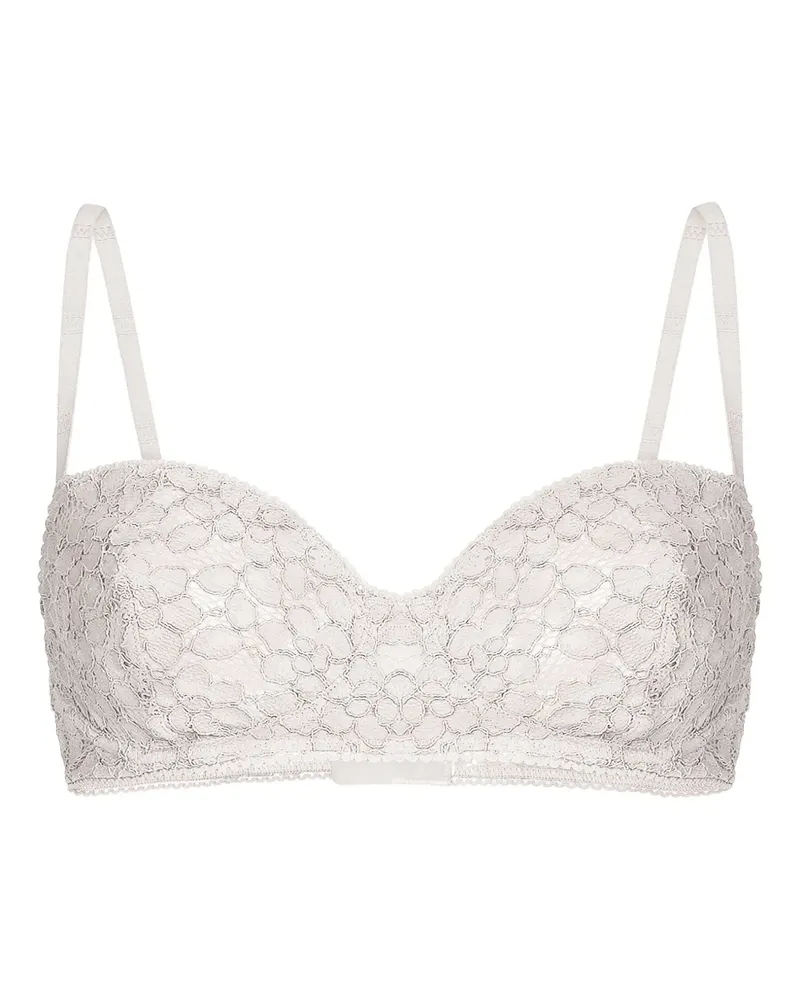 Wolford Bandeau-BH mit Spitze - Weiß Weiß