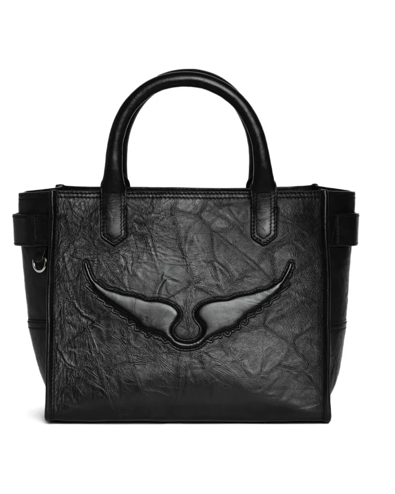 Zadig & Voltaire Wings Schultertasche - Schwarz Schwarz